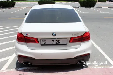  5 2018 BMW 520I M Kit, GCC with Full Service History and one year warranty unlimited KM