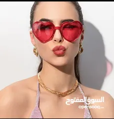  3 Women new arrival stylish heart glasses available now in Oman. Cash on delivery