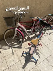  4 للبيع مجموعة دراجات هوائيه وكهربائيه العنوان صباح الأحمد ‏الي يبي يحط سعره ويشيل