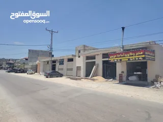  2 مخازن للايجار جنوب غرب جنين تقع على شارع رئيسي حيوي