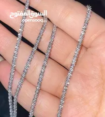  1 Italian 925 Sterling Silver chain for Female