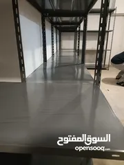  30 رفوف دكسون حديد تفصيل جديد للمحلات والمستودعات والشركات و المكاتب والعيادات والدوائر الحكومية  رفوف