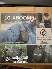  2 سماعة   LG XBOOM GO  SPEAKER  جديدة