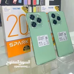  6 جهاز جديد Spark 20 pro رام 16و 21 جيجا 256 مكفول سنة متوفر توصيل