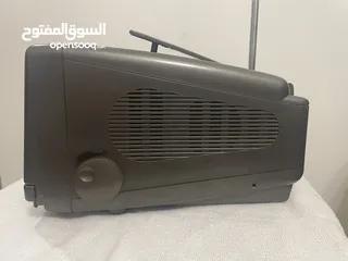  3 بيع تلفزيون صغير متنقل نوع دايو مع راديو كلاسيك 5 بوصة ملون