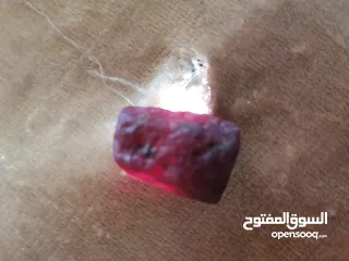  4 ياقوت روبي طبيعي خام أفريقيا Roby gemstone