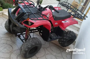  6 دراجة رباعية ATV نوع  250cc قياس 10حجم كبير جير عادي مع ريفيرس