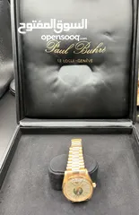  8 Paul buhre full 18k solid gold automatic 36mm