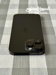  8 iPhone 14 Pro Max black 128GB used like new/ 445JD