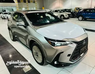  3 لكزس NX 350 بريمي CC فتحة سقف 2024 رادار نفقيشن اللون تيتانيوم