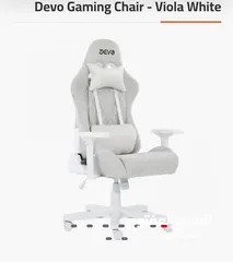  1 كرسي جيمنج من ماركت ديفو فيولا وايت Devo Gaming Chair - Viola White