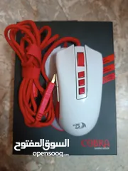  3 ماوس redragon cobra مستعمل قليل نظافة مثل ما موضح بل صور 100%