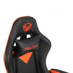  5 Meetion CHR04 Black & Orange Professional Gaming Chair كرسي العب ميشن جودة عالية