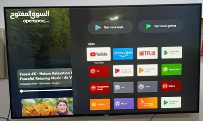  4 SONY BRAVIA 65 INCH ANDROID GOOGLE TV