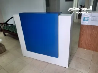  19 كاونترات  استقبال 120سم شامل التوصيل والتركيب مع إمكانية اختيار اللون والموديل المناسب