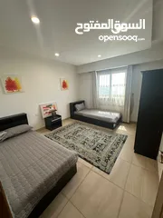  2 شقة غرفتين وصالة مفروشة بأطلالة على شاطئ الغبرة -  2BHK Furnished Flat with sea view