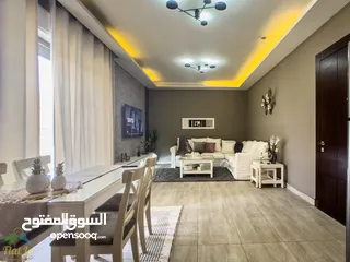  8 Brand New Furnished two bedroom apartment in Abdoun with Balcony شقة مفروشة غرفتين في عبدون جديدة