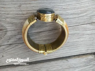 1 سواره نسائي. نحاس وحجر عقيق