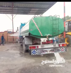  1 تنك ميه مارسيدس للبيع او للبدل ص سنه ص صالح للشرب مقلفن ماتور