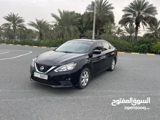  13 Nissan sentra  2017 Full option  v4  / 23000 / aed  perfect condition