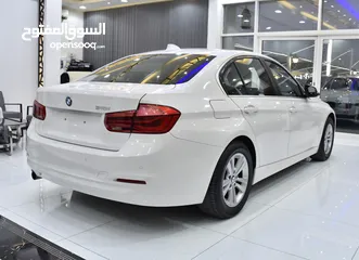  4 BMW 318i ( 2017 Model ) in White Color GCC Specs