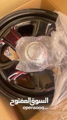  3 جنط بوليسي جدييييد جديد بالكرتونة مع طاسات الكروم قياس 18. للبيع.