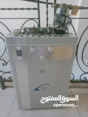  2 كيزا الغاز مع مضخه اوتوماتيك وكاله يعمل على الماء الضعيف 100 دينار