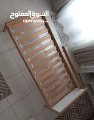  1 تختين اطفال ايكيا  165×70