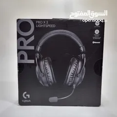  1 Logitech G PRO X 2 Lightspeed Wireless Gaming Headset