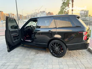  3 رانج روفر 2018 رقم واحد ثمانية سلندر سوبر تشارج Range Rover Autobiography SV 8 Cylender supercharge