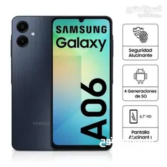  4 SAMSUNG A06 ( 128GB ) / RAM 6 NEW /// سامسونج ايه 06 ذاكرة 128 رام 6 الجديد