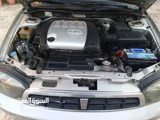  15 كيا سبيكترا موديل 2000 بحالة ممتازة