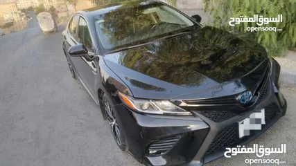  1 تويوتا كامري 2018 هايبرد للايجار سبورت فل الفل اقتصاديه تمشي 450 بالتنكه