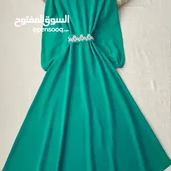  5 فستان ملكي  خامة هوريم دابل تركي 38-40-42-44-46-48