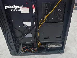  6 بي سي i5 9400f كرت RX6600xt