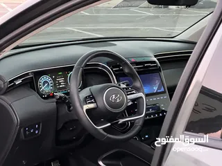  14 هونداي توسان/2023  HTRAC فل الفل فتحة سقف بانوراما  4x4 ///240Hp   ( Haybrid) 1600cc