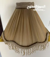  4 Handmade ceiling lamp shade for bedroom غطاء مصباح السقف لغرفة النوم شغل يدوي مستعمل بحالة ممتازة