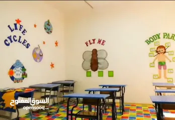  2 حضانه للبيع انترناشونال  شغاله  المساحه الكليه 1200 متر       مدينه السادات الجديده[منوفيه]  Nursery