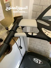  5 تردمل (جهاز مشي كهربائي) نوع kettler الماني بحالة جيده جدا جدا قابل للطي مواصفات حديثة  treadmill