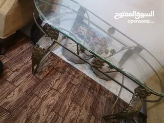  3 طاولة حديد
