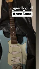  1 Upgraded/modded Ibanez AZES40 Stratocaster Style Electric Guitar