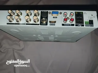  2 دي في ار 4m. مداخل عدد 8 جديد غير مستعمل بسعر 100 مع امكانيه اضافه هارد ديسك 2T