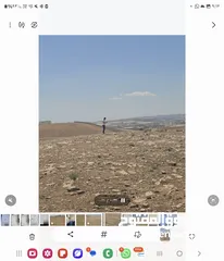  7 للبيع ارض 917 م الذهيبه الغربيه شارعين صخريه ومرتفعه مطله على شارع الميه