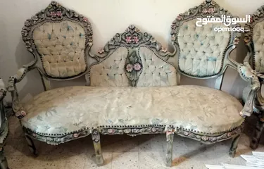  2 Used Classic Salon. صالون كلاسيك مستعمل