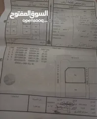  1 أرض للبيع  بركاء الفليج  -كورنر شارعين وسكة