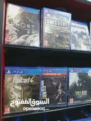  7 سيديات بلايستيشن فور  و فايف PS4 &PS5 CD.S