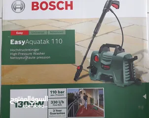  3 Bosch 1300W H/Pressure Washer.