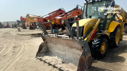  3 New Holland backhoe 2012