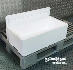  4 styrofoam boxes