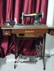  1 ماكينة خياطة مستعملة بحالة جيدة جدا